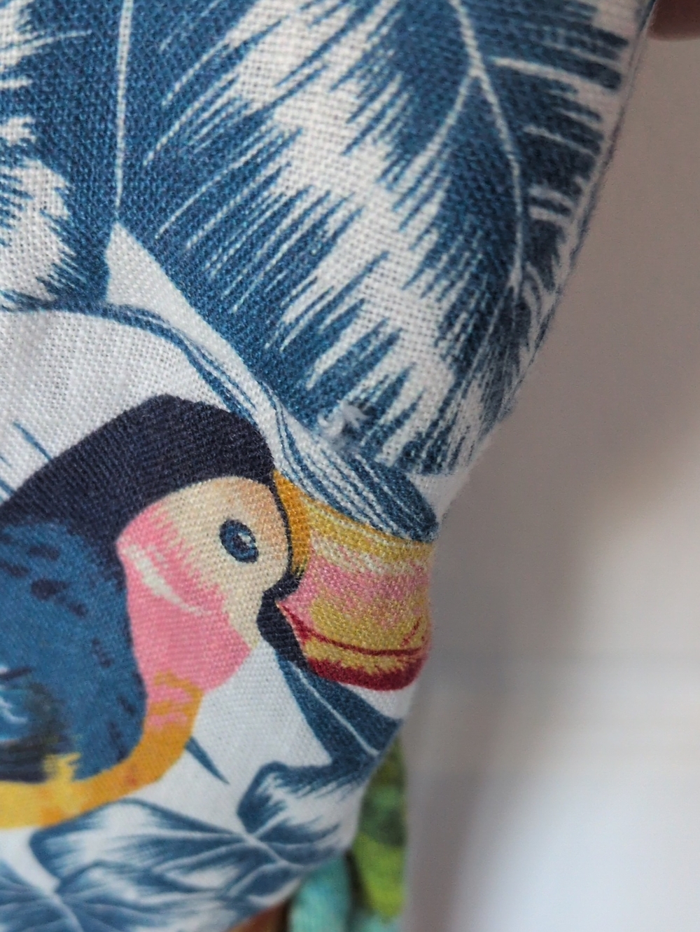Farm Rio Flying Tucan Open Back Midi Dress - Picture 6 of 11